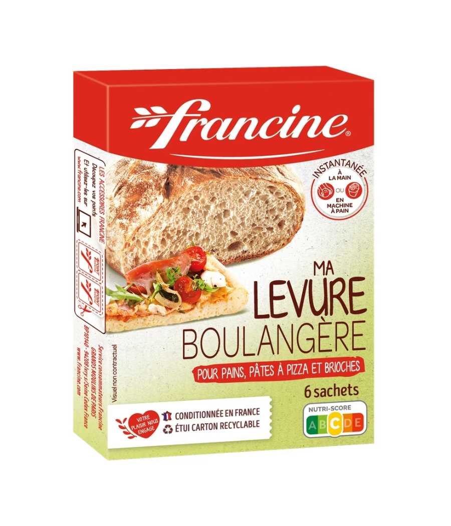 MA LEVURE BOULANGERE FRANCINE 6 SACHETS DE 5G
