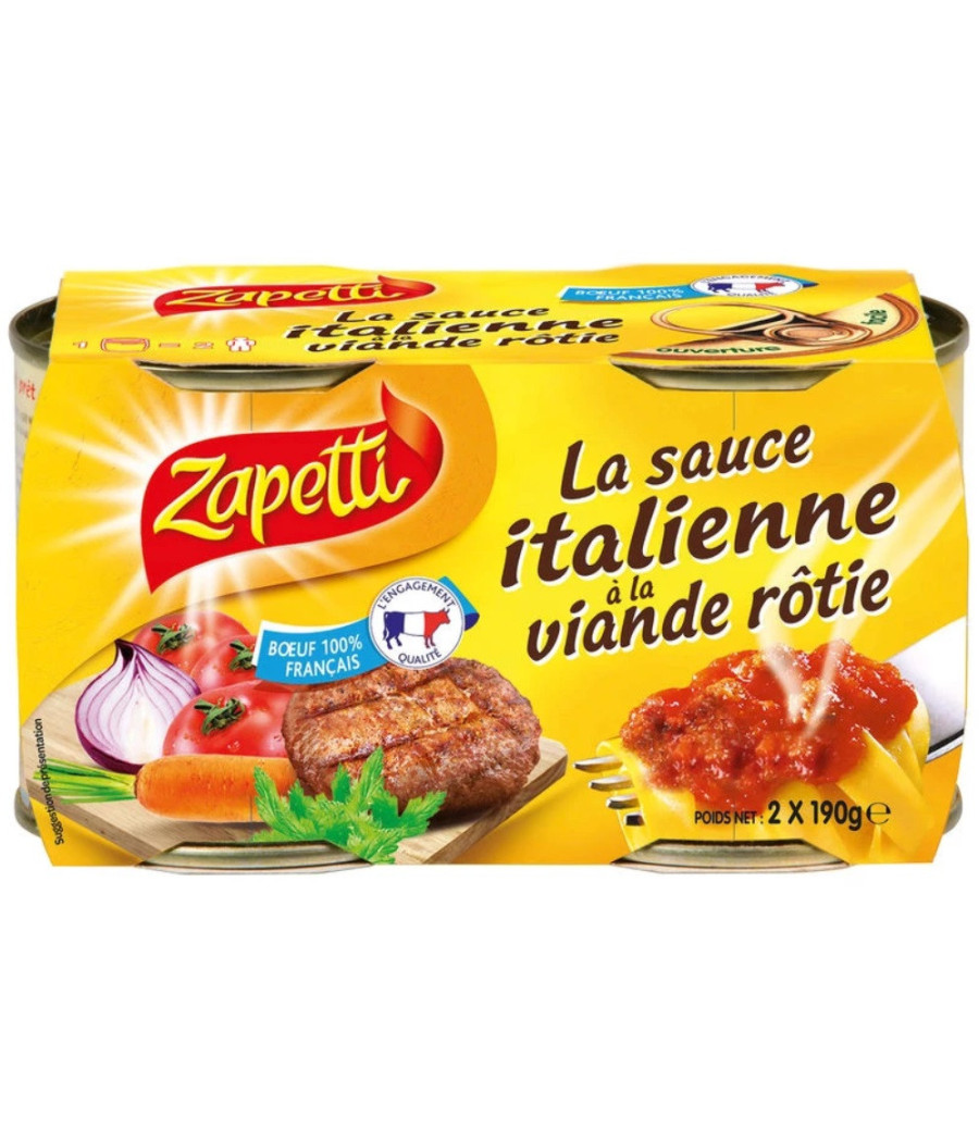 LA SAUCE ITALIENNE A LA VIANDE ROTIE 190 G