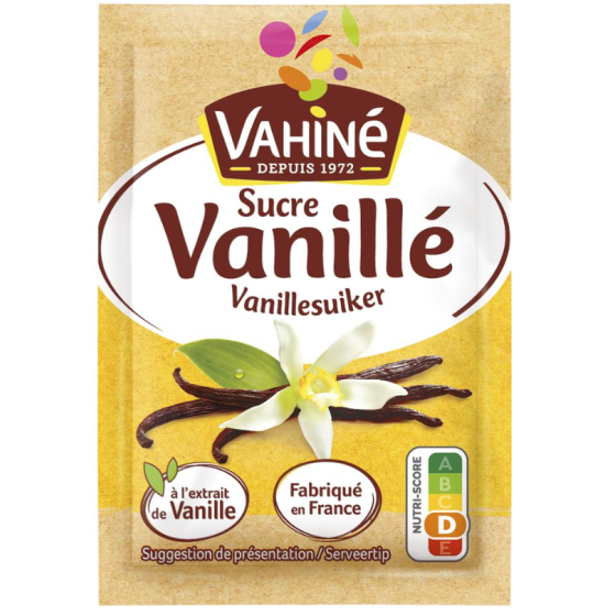 SUCRE VANILLE VAHINE 10 X 7,5G