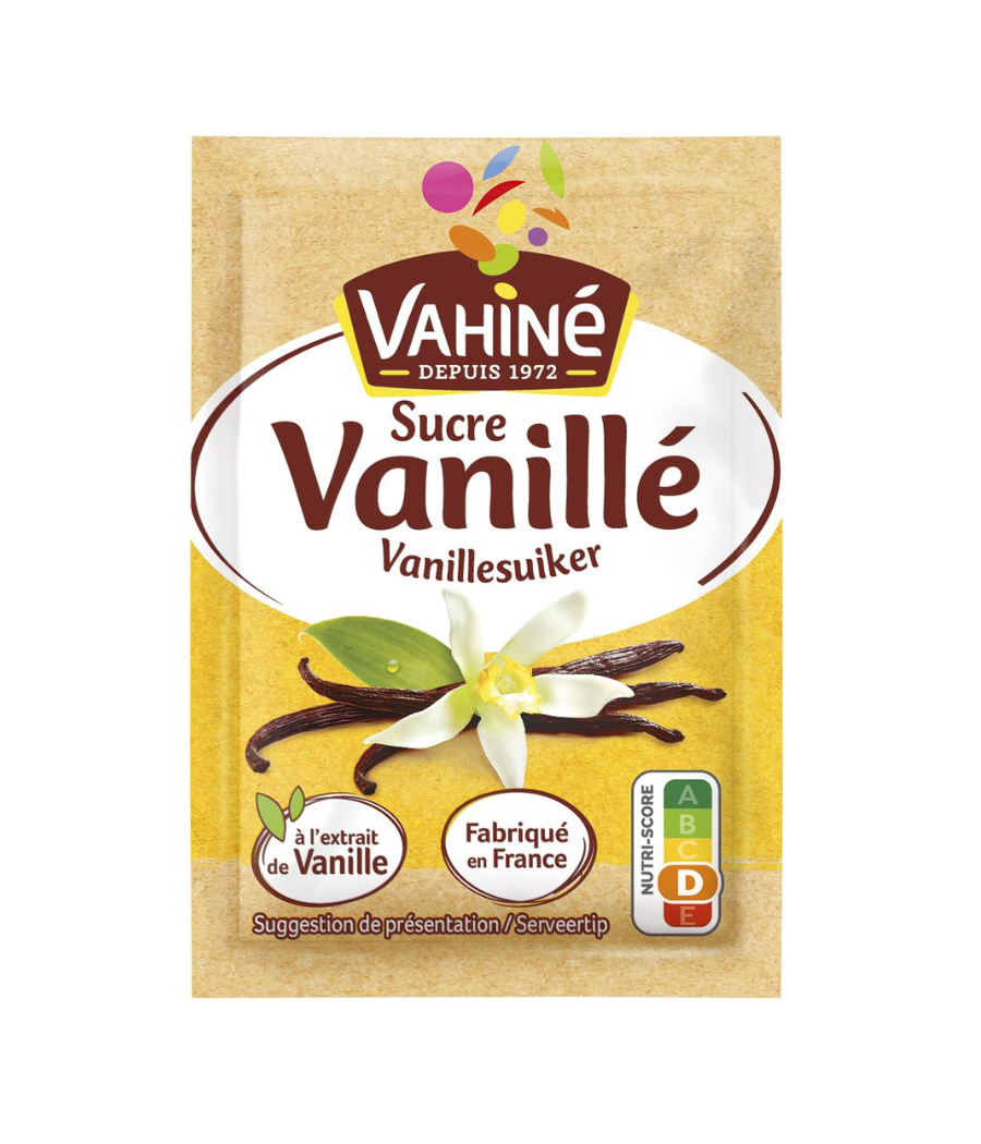 SUCRE VANILLE VAHINE 10 X 7,5G