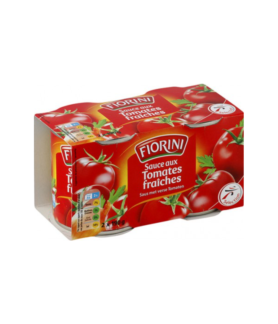 FIORINI SAUCE TOMATE  190GX2