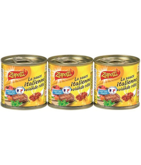 LA SAUCE ITALIENNE A LA VIANDE ROTIE (3 X 3021690017670) 3 X 95 G