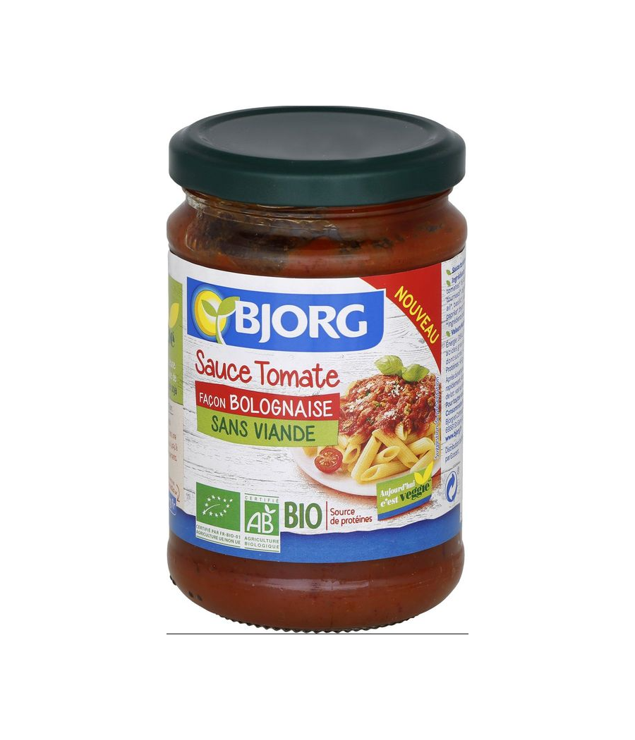 SAUCE TOMATE FACON BOLOGNAISE SANS VIANDE BIO 250G
