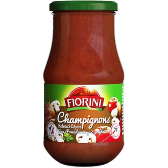 SAUCE CHAMPIGNONS BOLETS ET CEPES FIORINI 420G