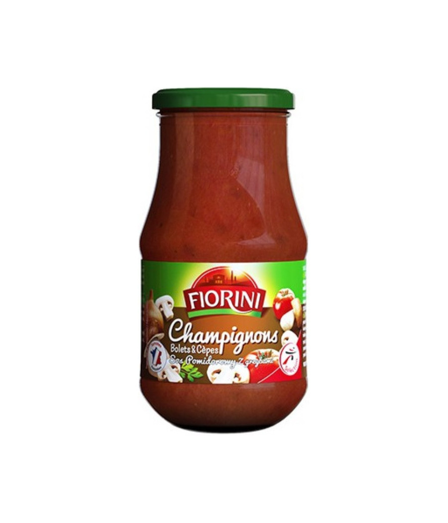 SAUCE CHAMPIGNONS BOLETS ET CEPES FIORINI 420G