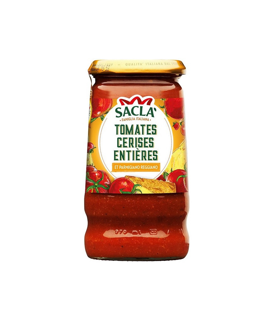 SAUCE TOMATES CERISES ENTIERES 345G