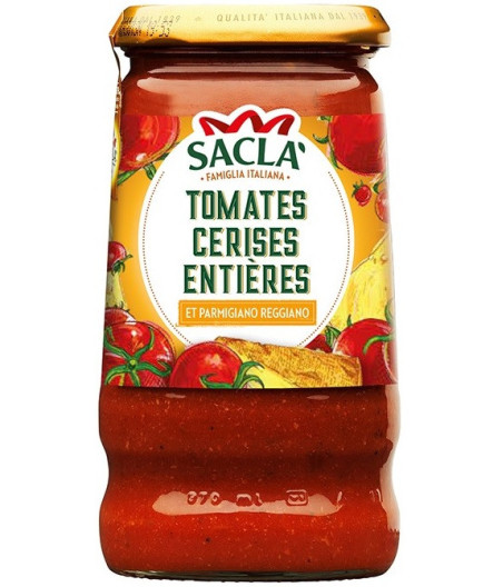 SAUCE TOMATES CERISES ENTIERES 345G