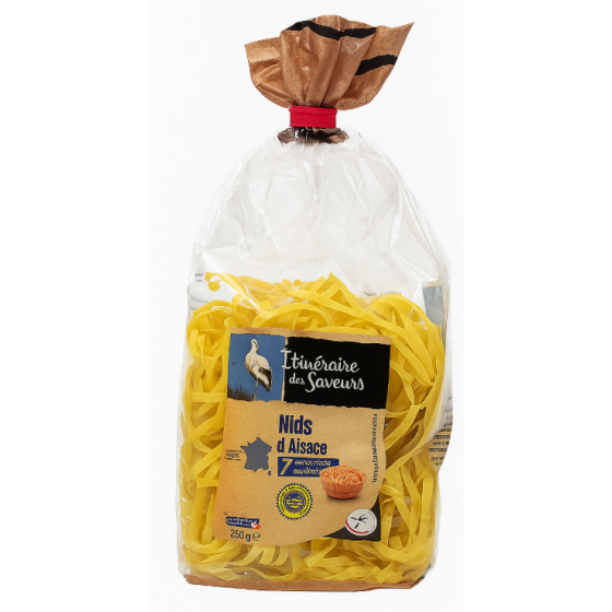 PATES ITINERAIRE DES SAVEURS SPAGHETTI NOUILLES BOUCLEES, PENNE 250G