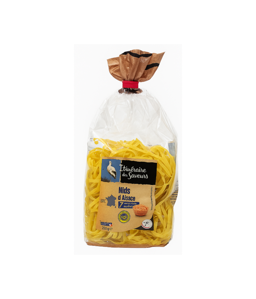 PATES ITINERAIRE DES SAVEURS SPAGHETTI NOUILLES BOUCLEES, PENNE 250G