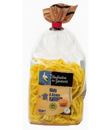 PATES ITINERAIRE DES SAVEURS SPAGHETTI NOUILLES BOUCLEES, PENNE 250G