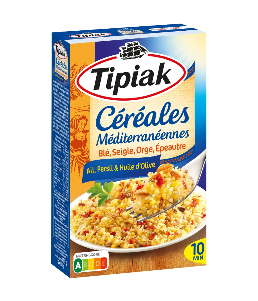 CEREALES MEDITERRANEENNES TIPIAK  400G