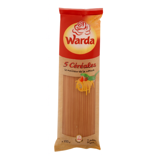 SPAGHETTI  5 CEREALES WARDA  500G