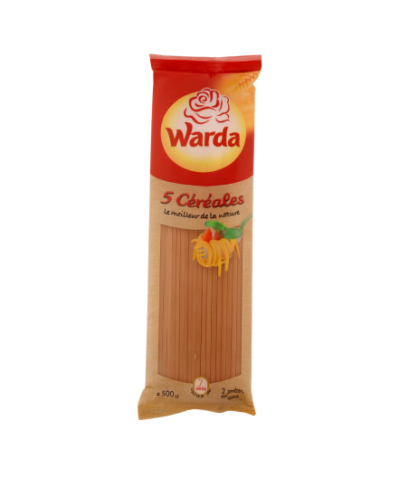 SPAGHETTI  5 CEREALES WARDA  500G
