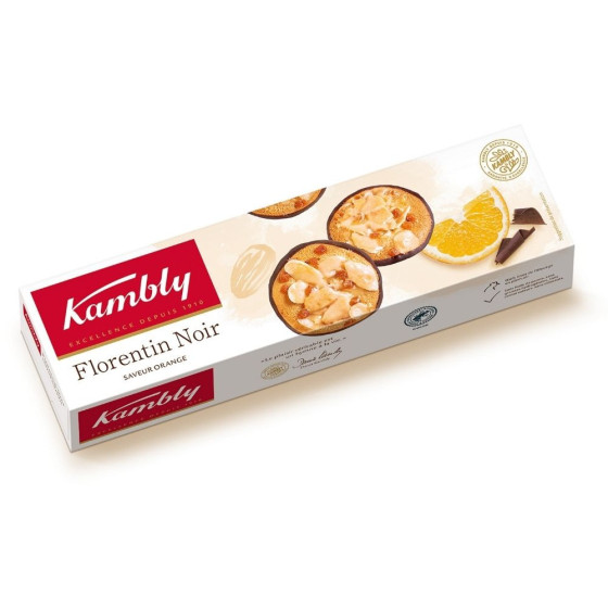 FLORENTIN NOIR ORANGE  KAMBLY 100G