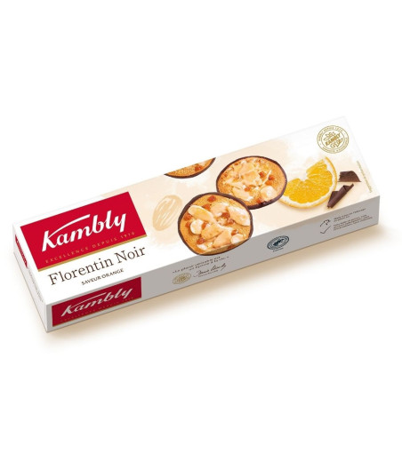 FLORENTIN NOIR ORANGE  KAMBLY 100G