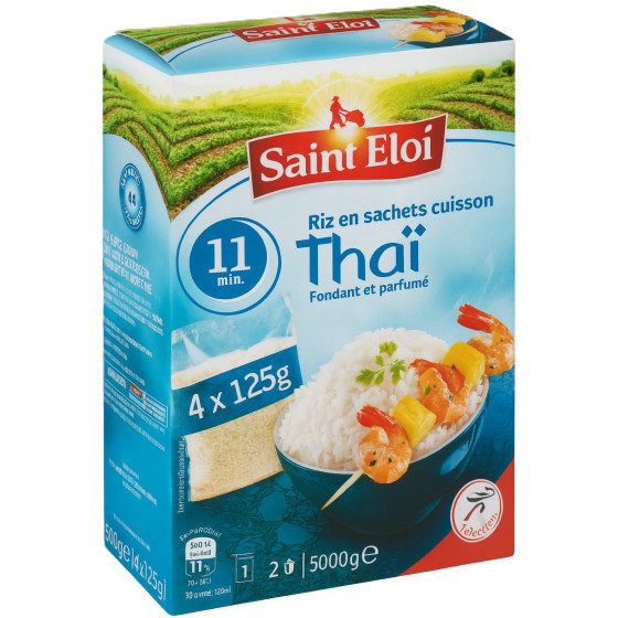 RIZ THAI EN SACHETS CUISSON SAINT ELOI 500G