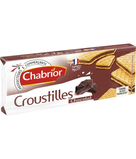 GAUFRETTES CHOCOLAT CHABRIOR 110G