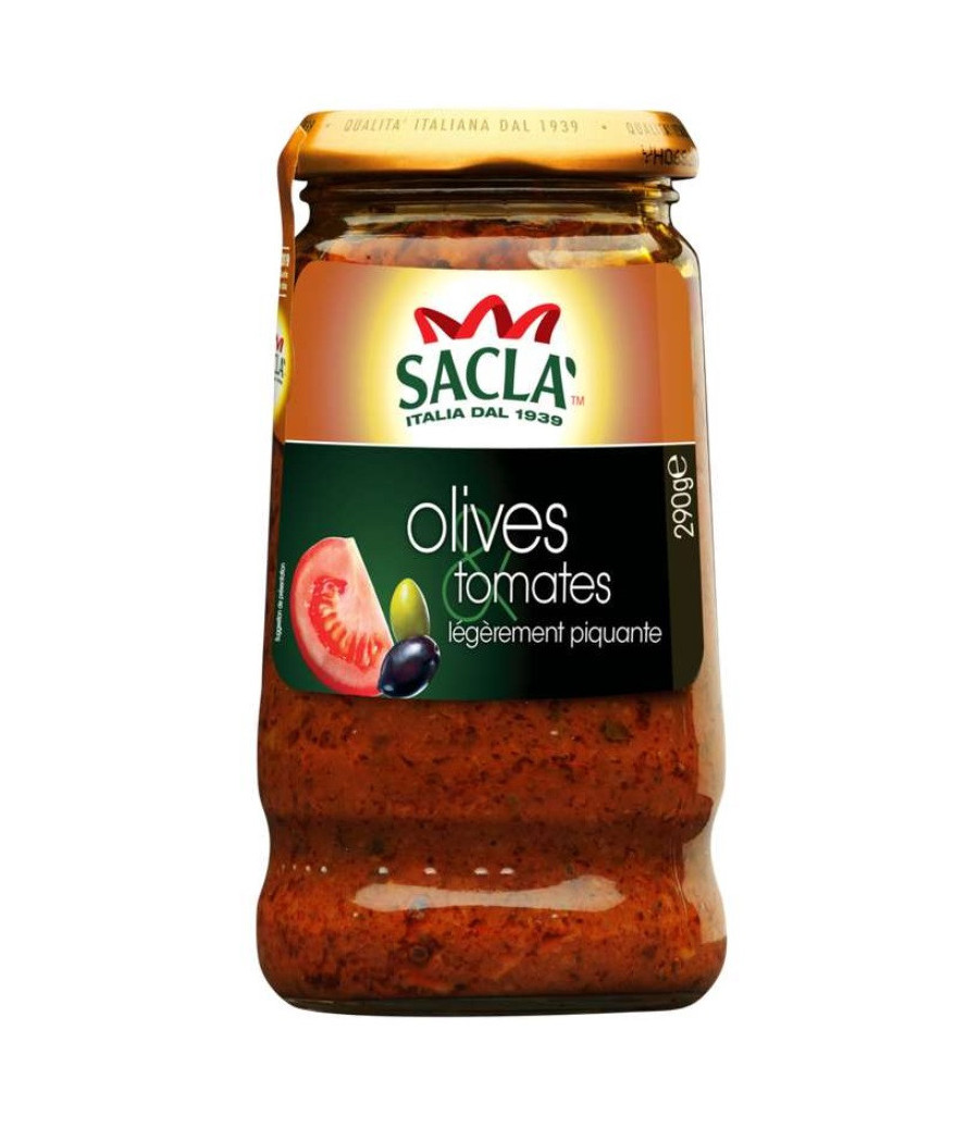 SAUCE AUX OLIVES ET TOMATES SACLA 190 G