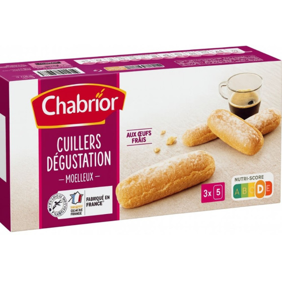 BISCUITS CUILLERS DEGUSTATION CHABRIOR 150G