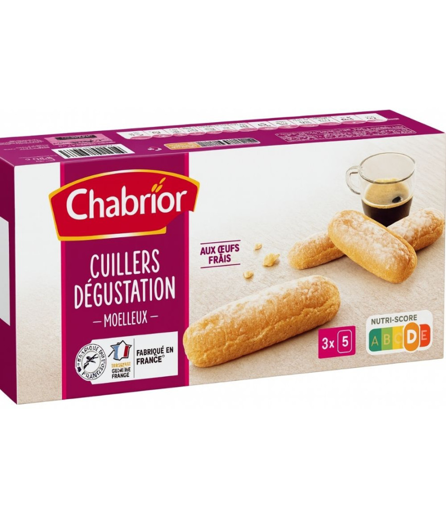 BISCUITS CUILLERS DEGUSTATION CHABRIOR 150G