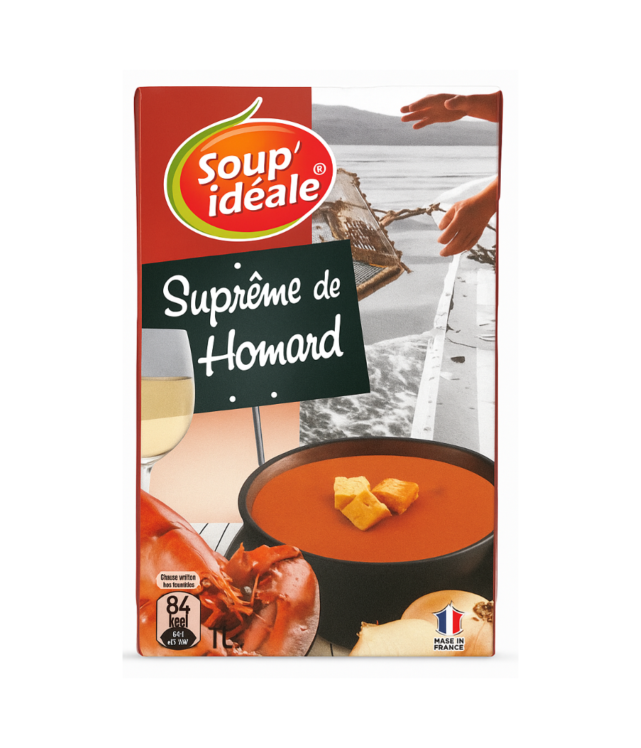 SOUP SOUP'IDEALE SUPREME DE HOMARD