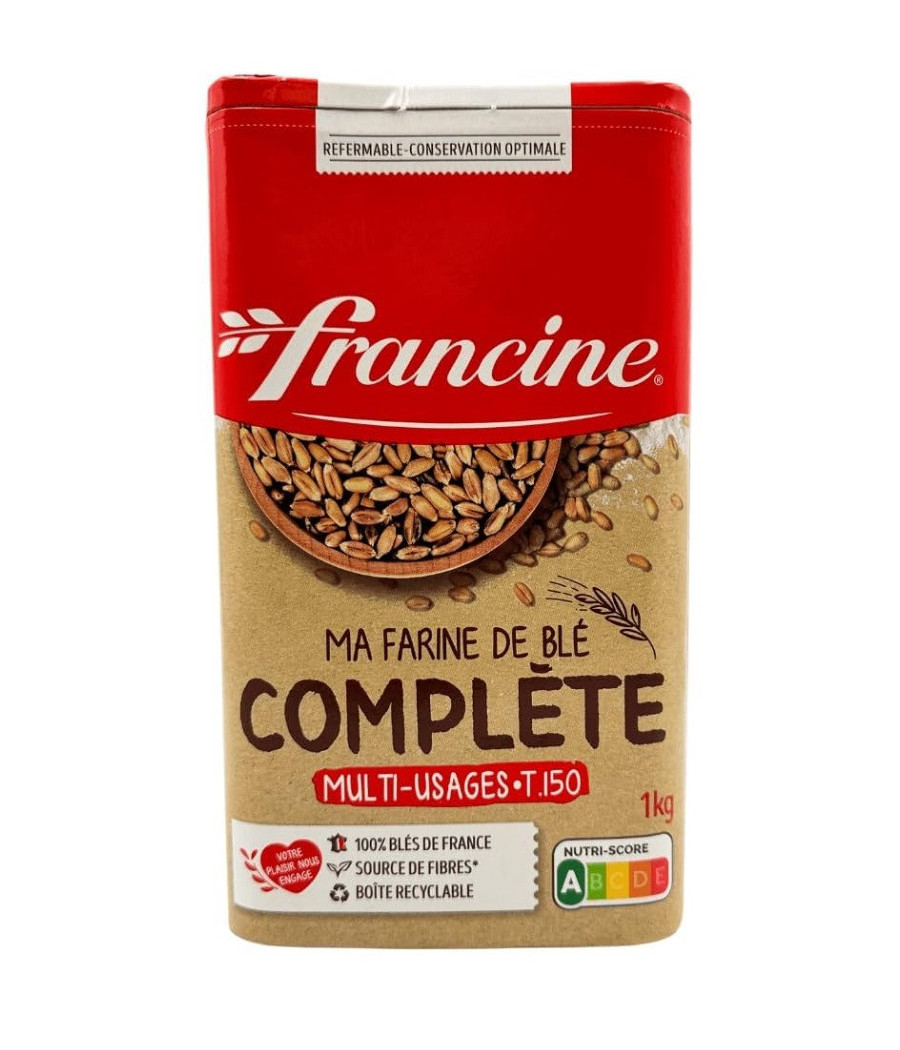 FARINE DE BLE COMPLETE 1KG