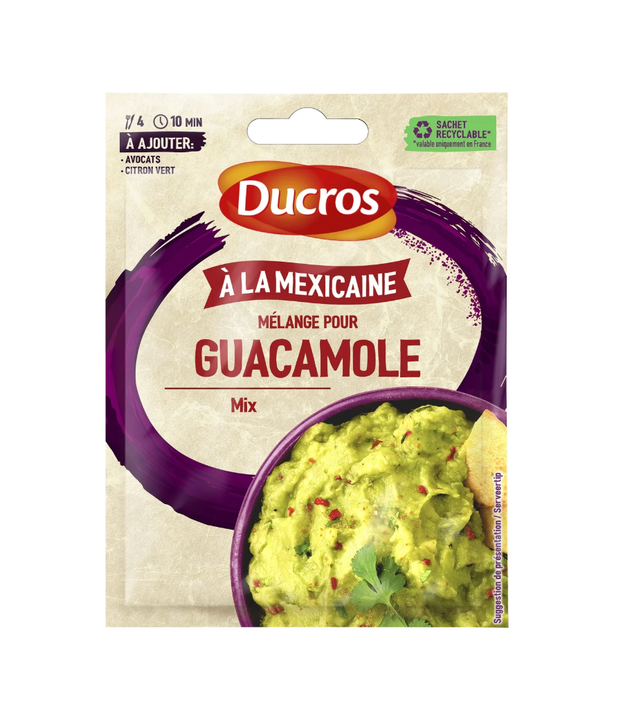 MELANGE DUCROS POUR GUACAMOLE A LA MEXICAINE 20G