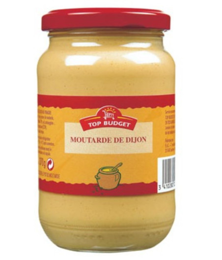 MOUTARDE DE DIJON TOP BUDGET 370G
