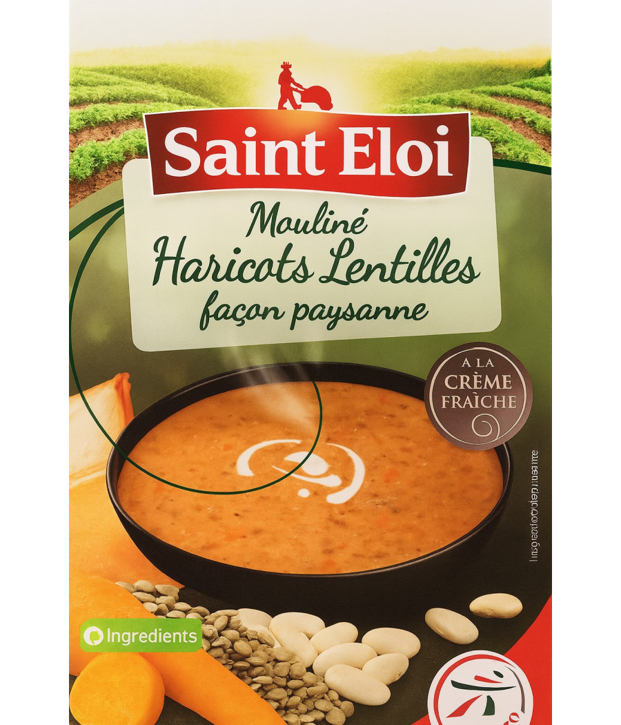 MOULINE HARICOTS LENTILLES FACON PAYSANNE SAINT ELOI  1L
