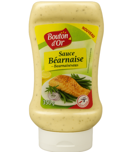 SAUCE BOUTON D'OR BEARNAISE LE FLACON DE 350G