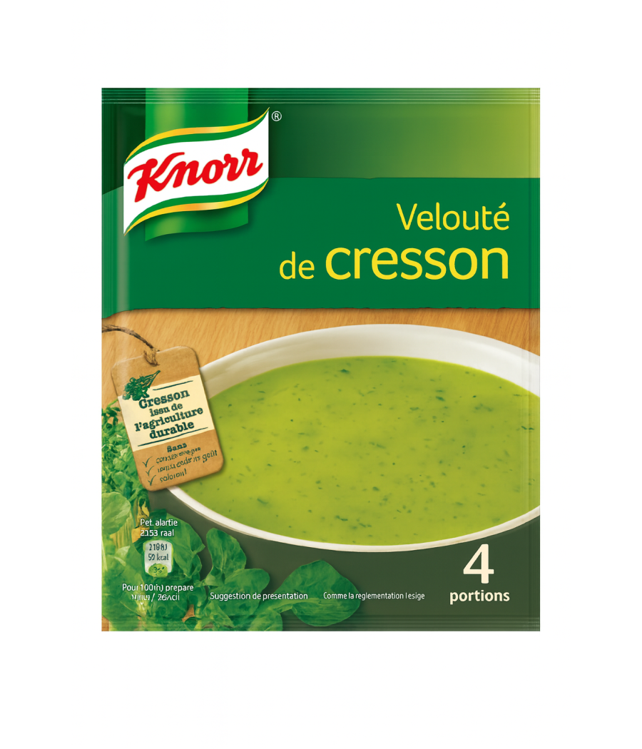 SOUPE VELOUTE DE CRESSON DESHYDRATE KNORR  53G