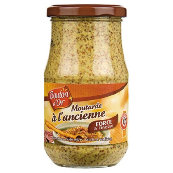 MOUTARDE A L'ANCIENNE BOUTON D'OR 350G