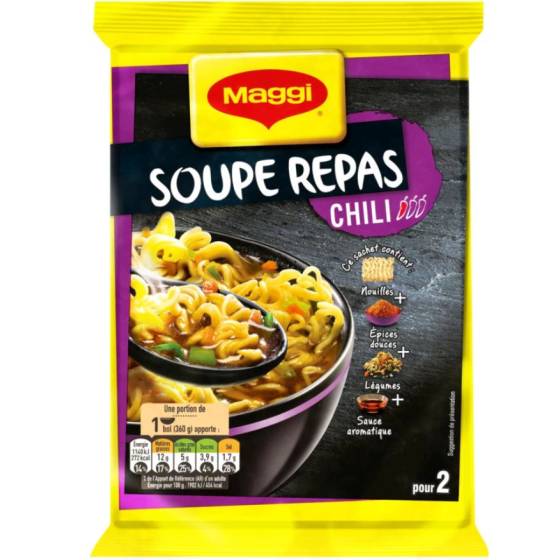 SOUPE REPAS  CHILI MAGGI 120G