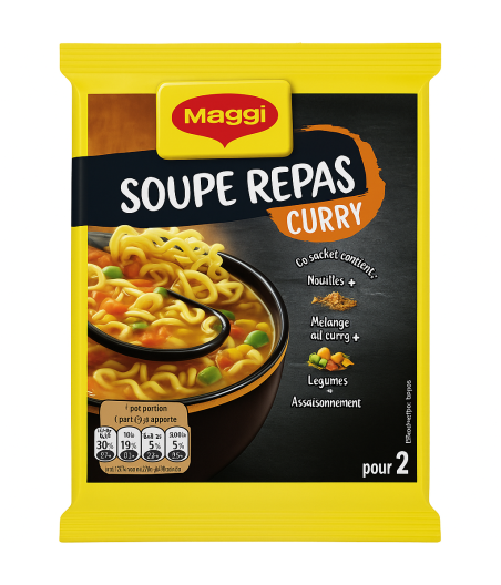 SOUPE REPAS FACON CURRY MAGGI 120G