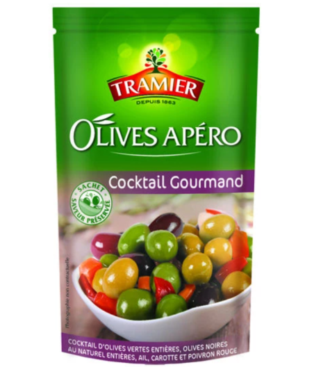 OLIVES APERO COCKTAIL GOURMAND TRAMIER 150G