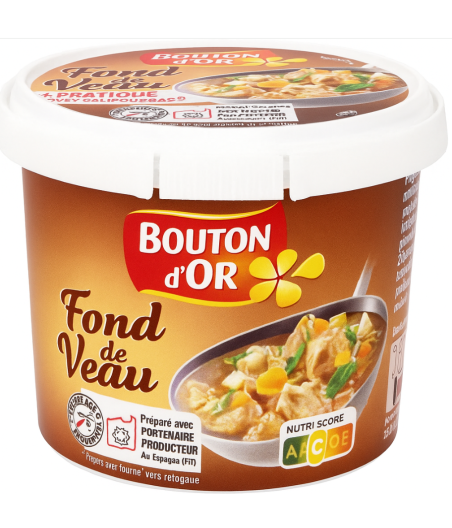 FOND DE VEAU BOUTON D'OR 110G