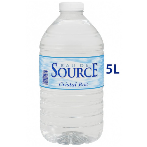 EAU DE SOURCE CRISTAL-ROC 5L