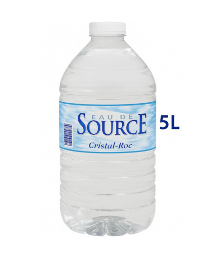 EAU DE SOURCE CRISTAL-ROC 5L