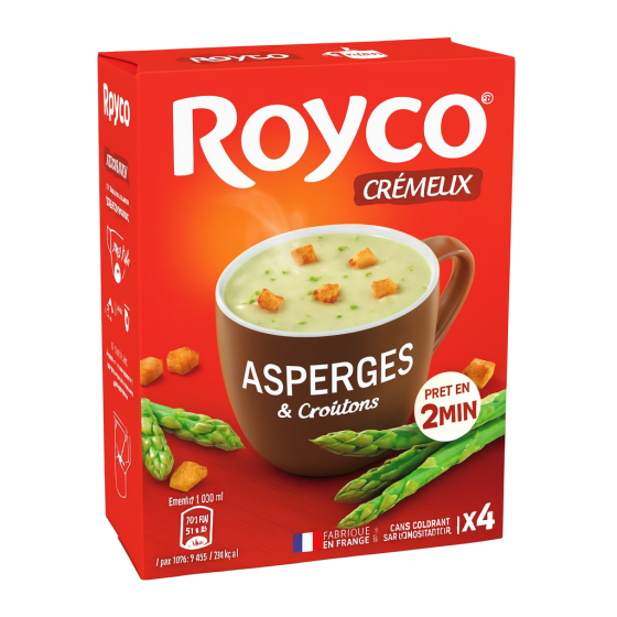 SOUPE A LA CREME D'ASPERGE 60G