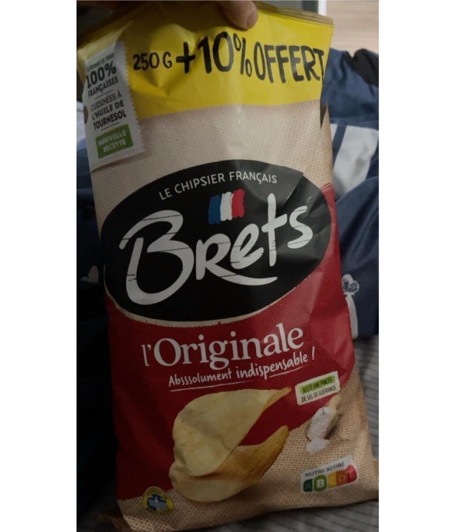 CHIPS L'ORIGINALE BRETS 200G