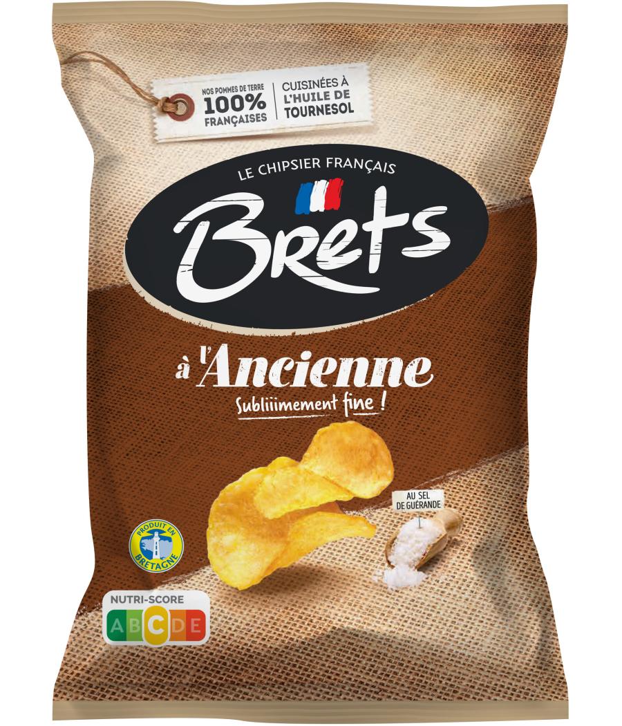 CHIPS A L\'ANCIENNE SEL DE GUERANDE BRETS 125G