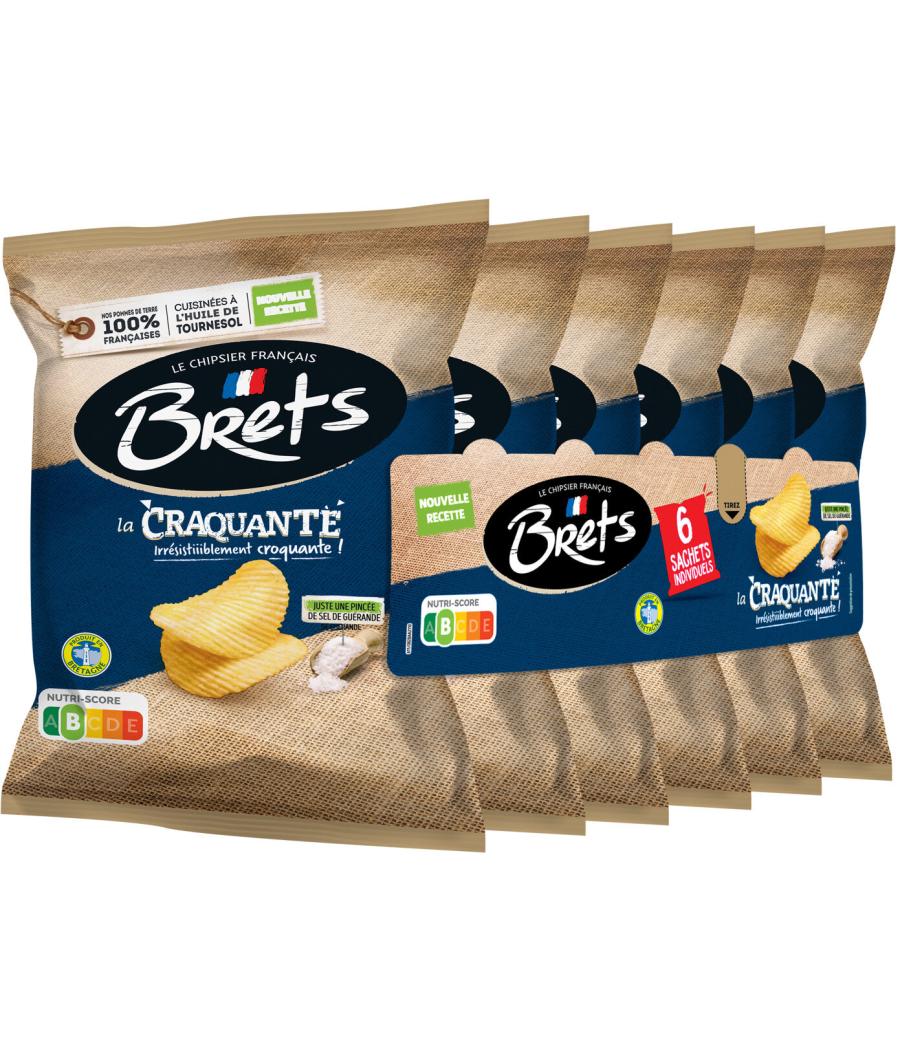 CHIPS LA CRAQUANTE BRETS 6X 25G