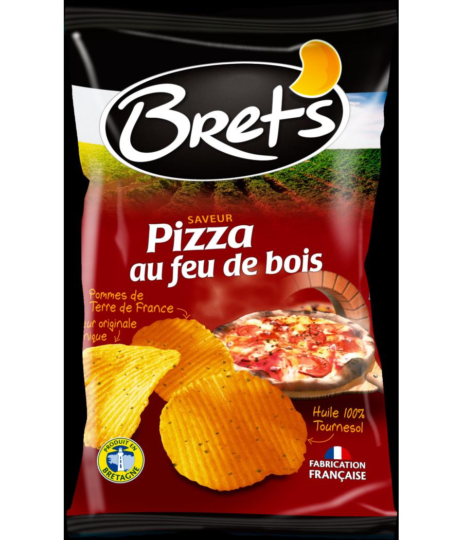 CHIPS SAVEUR PIZZA AU FEU DE BOIS BRETS 125G