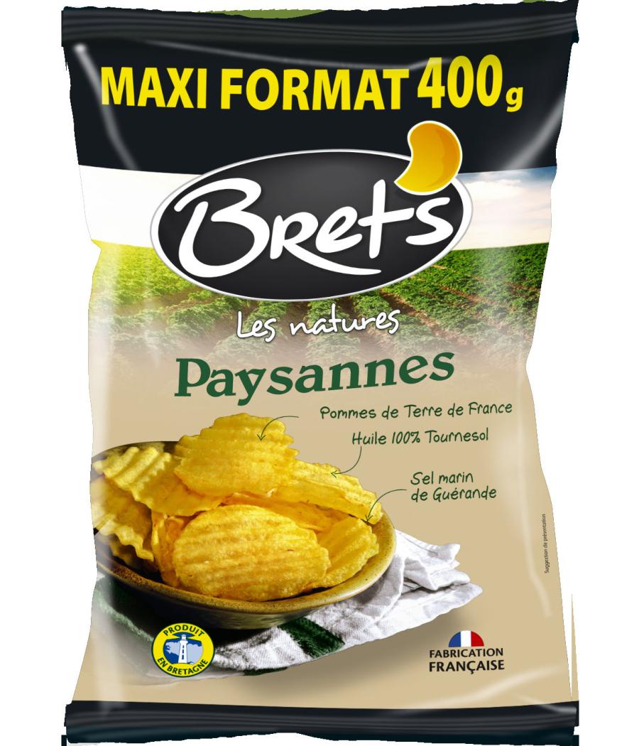 CHIPS NATURE PAYSANNES BRETS 400G