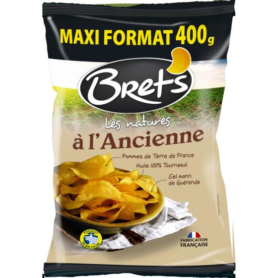 CHIPS NATURE A L'ANCIENNE BRETS 400G