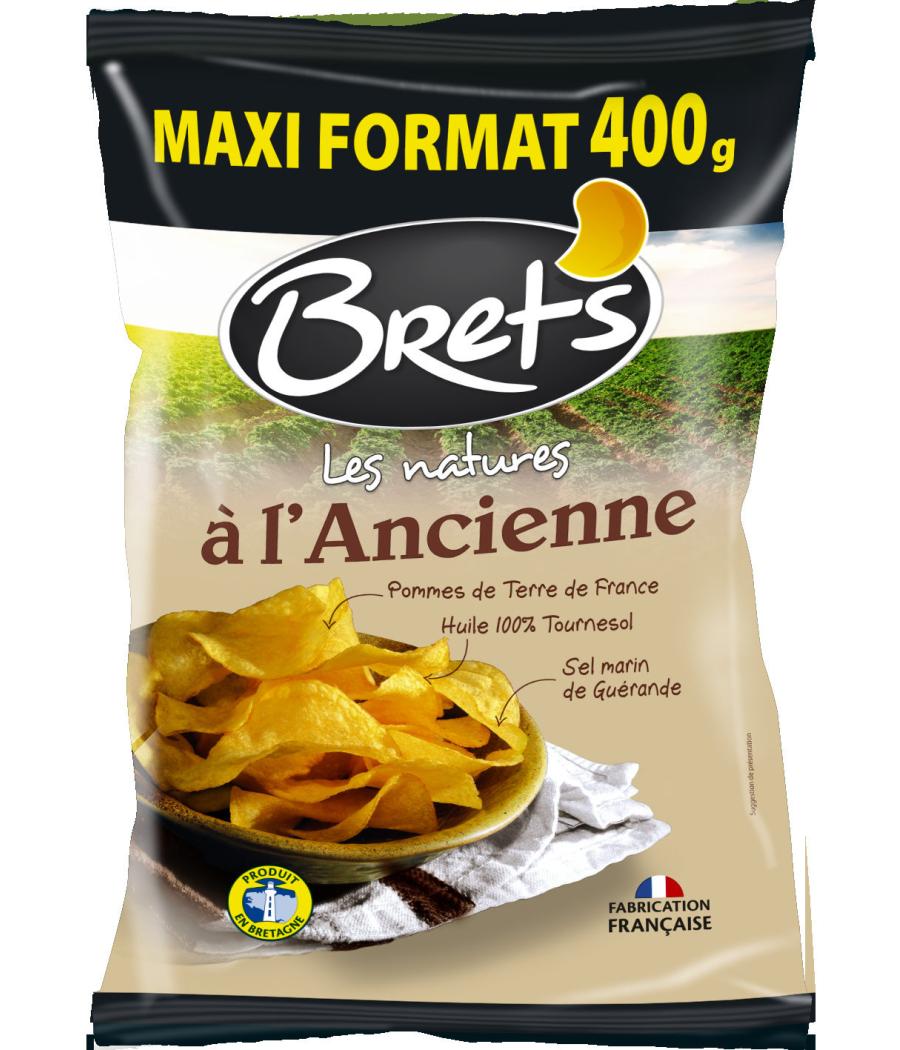 CHIPS NATURES A L'ANCIENNE BRETS 400G