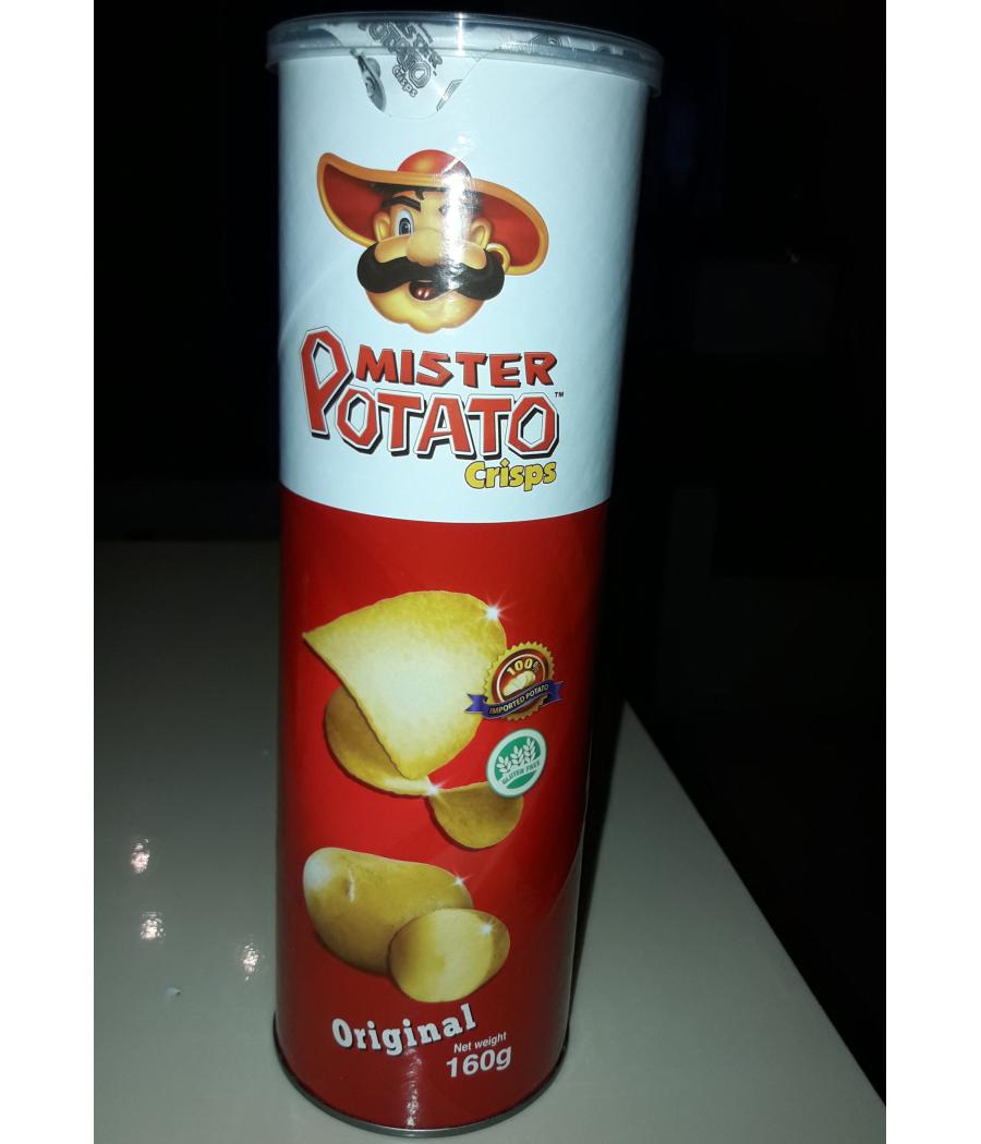 CRISPS MISTER POTATO CANISTER ORIGINAL 125G