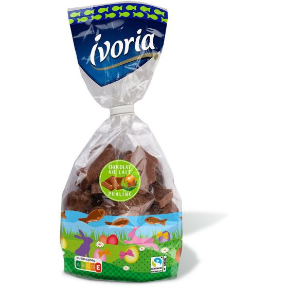 PRALINE CHOCOLAT AU LAIT IVORIA 200G