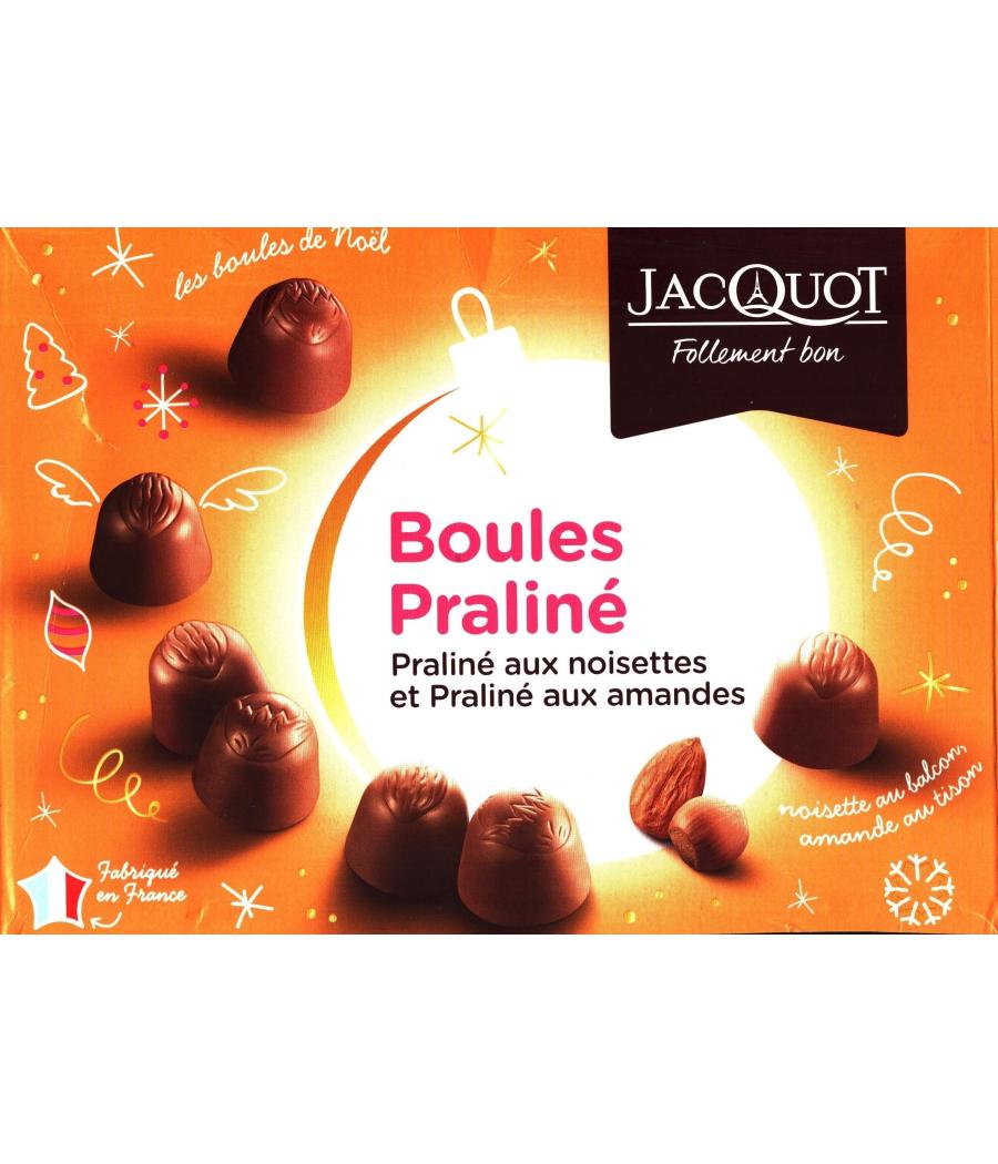 BOULES PRALINE ASSORTIES NOISETTES OU AMANDES JACQUOT 1KG