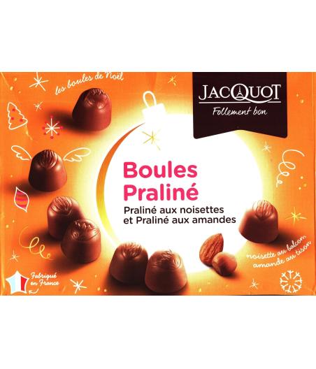 BOULES PRALINE ASSORTIES NOISETTES OU AMANDES JACQUOT 1KG